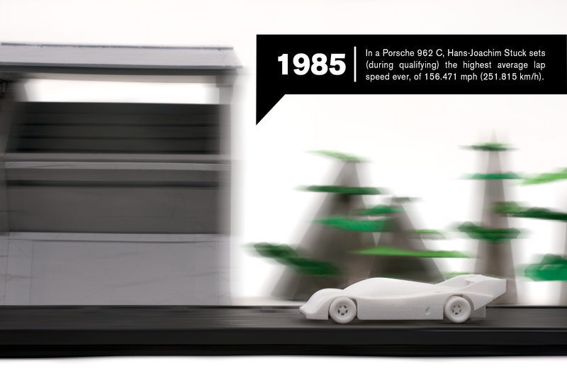 Illustration for article titled Feast Your Eyes on This Scale Model of Le Mans, Handcrafted Entirely Out of Leather